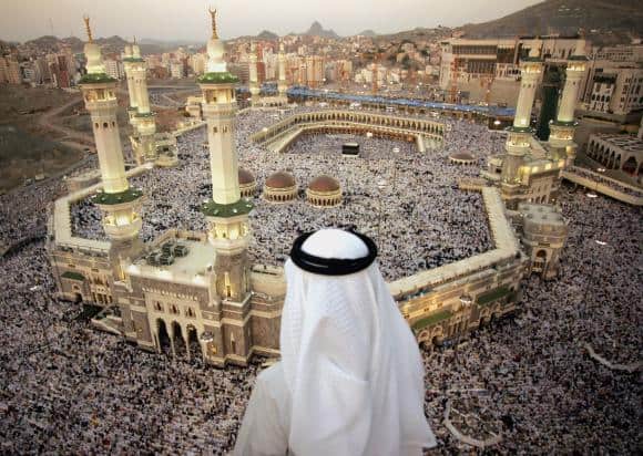 cidade de Meca na Arábia Saudita