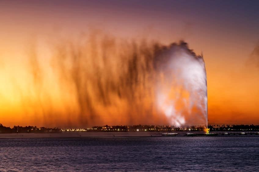 Fonte do Rei Fahd em Jeddah