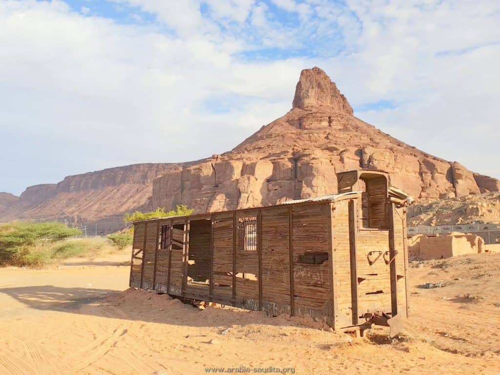 Linha do Hejaz Comboio Al Ula Arabia Saudita