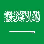 Quais as cores da bandeira da Arábia Saudita
